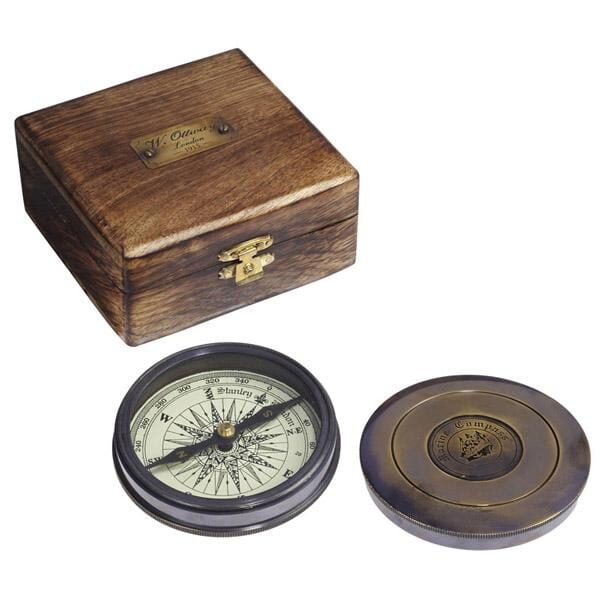 מצפן נחושת ממותג | הדפסה על מצפנים