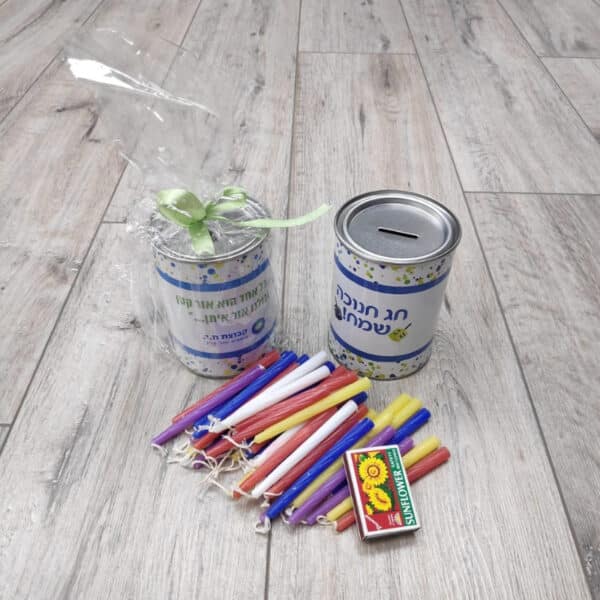 פחית קופה ממותגת לחנוכה