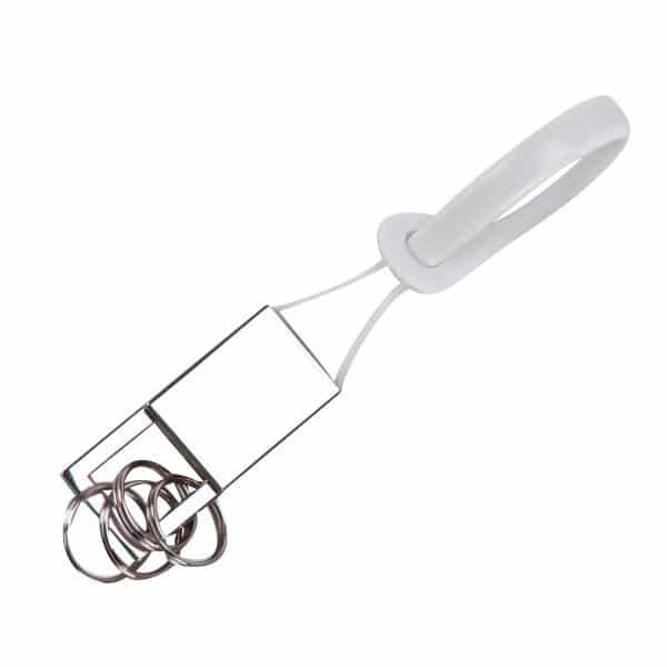 מחזיק מפתחות ממותג עם טבעות