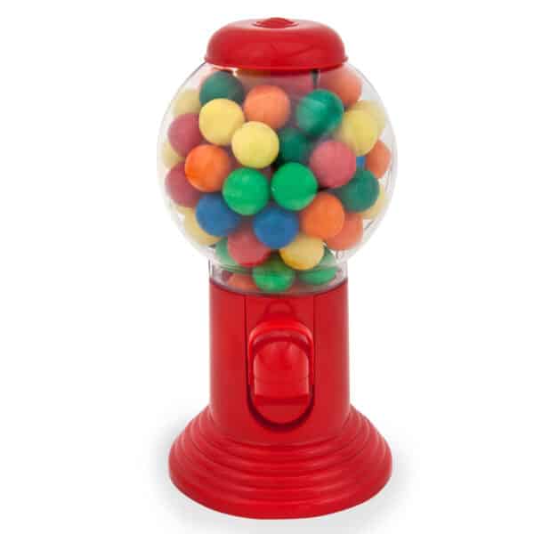 מכונת מסטיקים עם לוגו