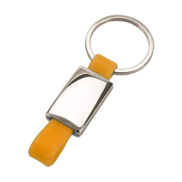 מחזיק מפתחות עם לוחית למיתוג