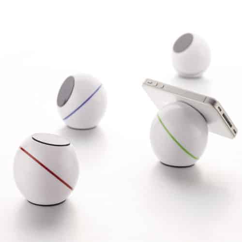 מעמד ממותג לנייד בצורת כדור עם מדבקת סטיקי