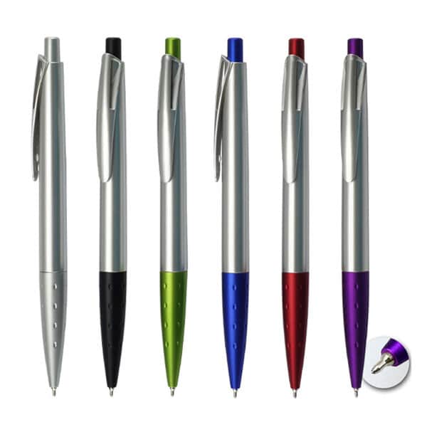 עט כסוף בשילוב צבע מטאלי