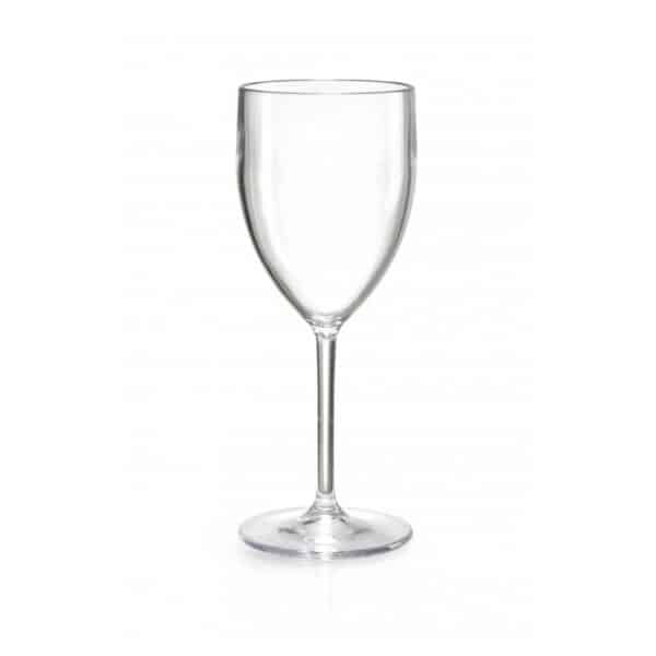 כוס יין עשויה פלסטיק