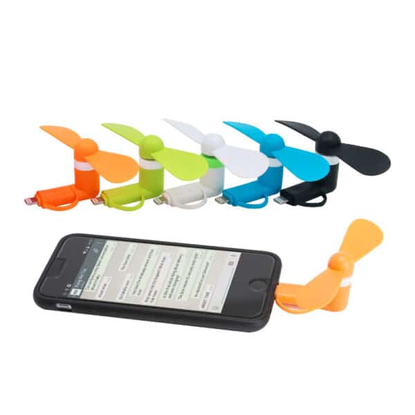 מאוורר נייד לפלאפון