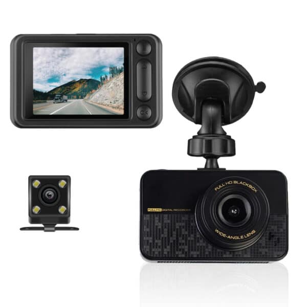 מצלמת רכב קדמית ואחורית