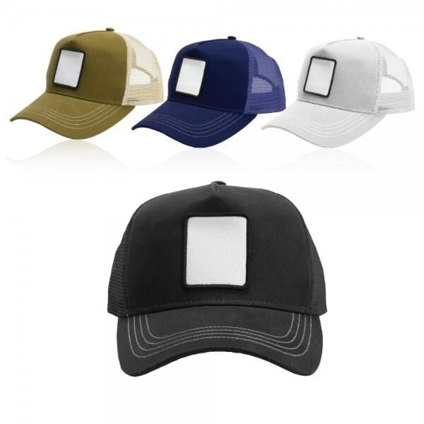 כובע רשת עם פאץ'