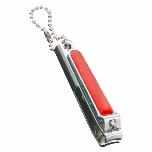 קוצץ ציפורניים עם לוגו