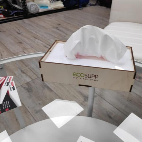 קופסת טישו ממותגת מעץ קופסת טישו ממותגת מעץ