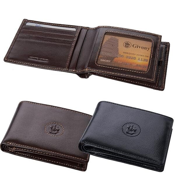 ארנקי עור עם לוגו