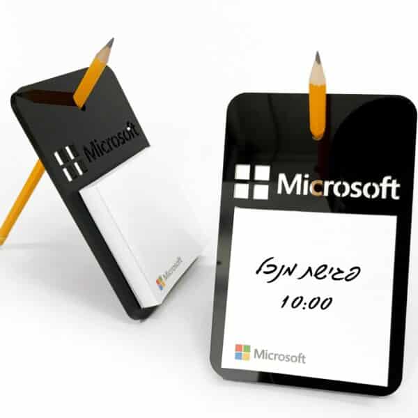 ממו שולחני משולב עיפרון