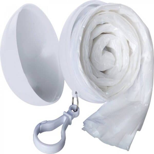 מעיל גשם בתוך כדור ממותג