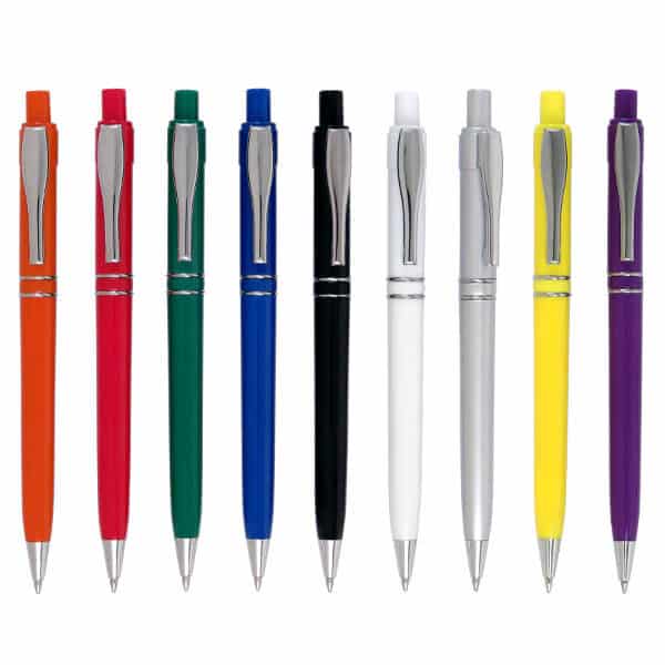 עט כדורי איכותי עם אביזרי מתכת