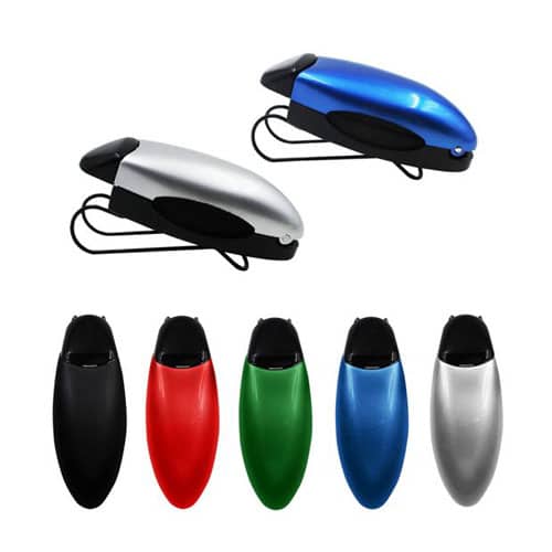 מחזיק משקפיים למגן שמש