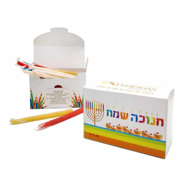 קופסת נרות לחנוכה