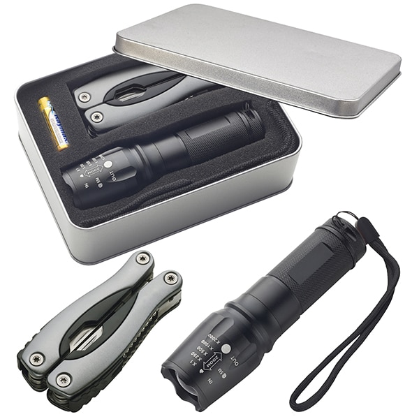 סט אולר ופנס ממותג סט אולר ופנס ממותג