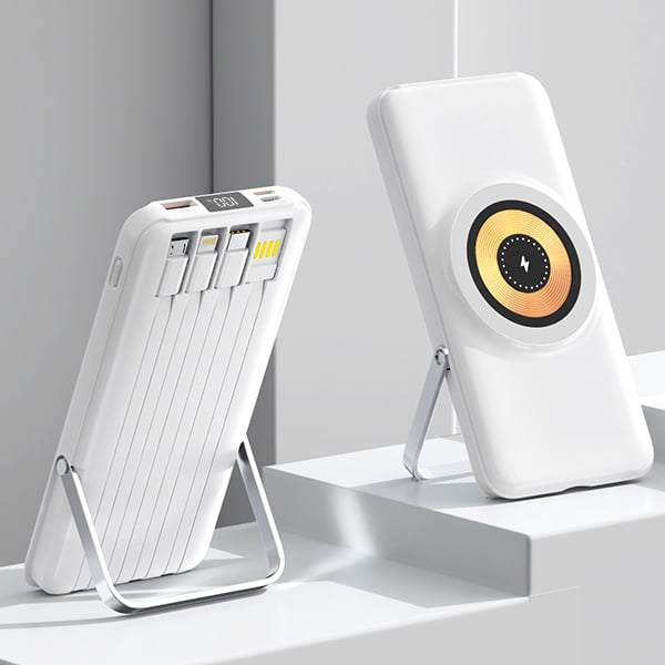 פאוור בנק יוקרתי עם לוגו