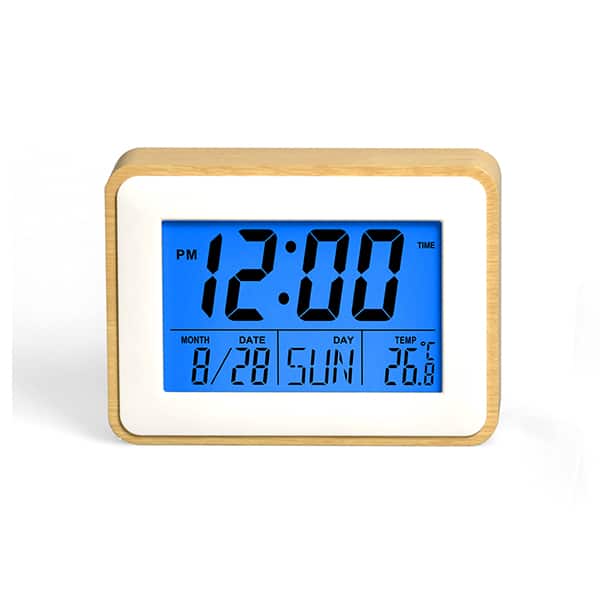 שעון קיר/שולחן עם לוגו