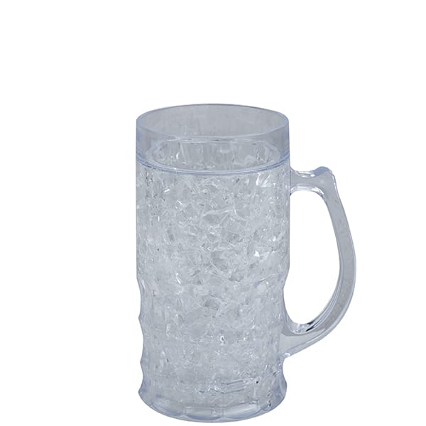 כוס בירה ממותגת עם ג'ל קירור