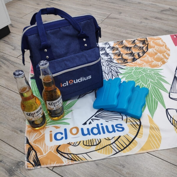 מארז צידנית ובירות ממותג