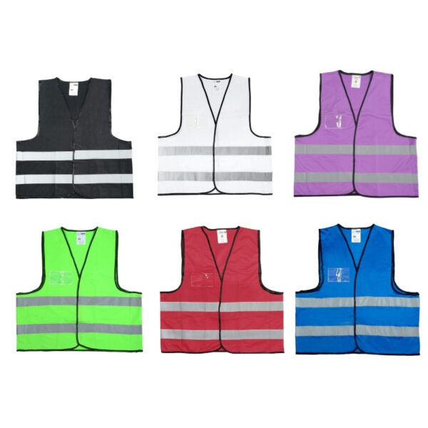 אפודי בטיחות צבעוניים אפודי בטיחות צבעוניים