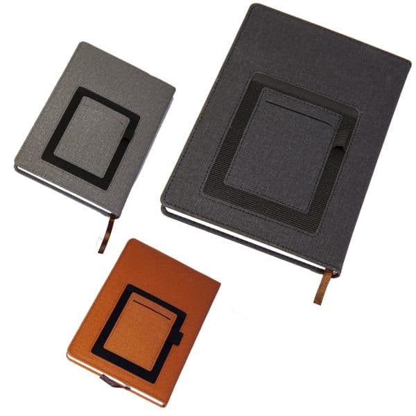 מחברת עסקים ממותגת עם תא