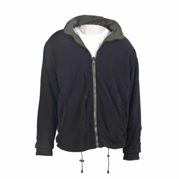 מעיל פליז דו צדדי ממותג