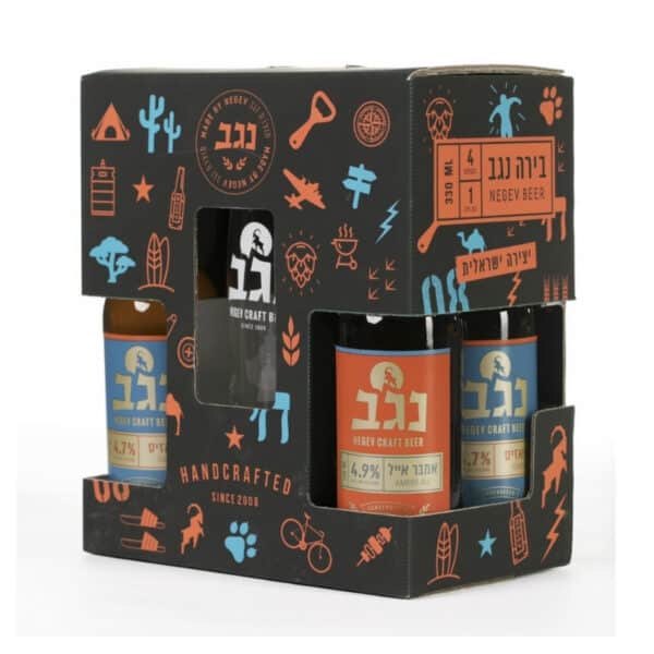 מארז בירות עם מיתוג