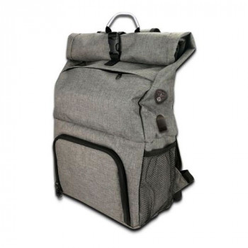 תיק גב ממותג עם צידנית תיק גב ממותג עם צידנית