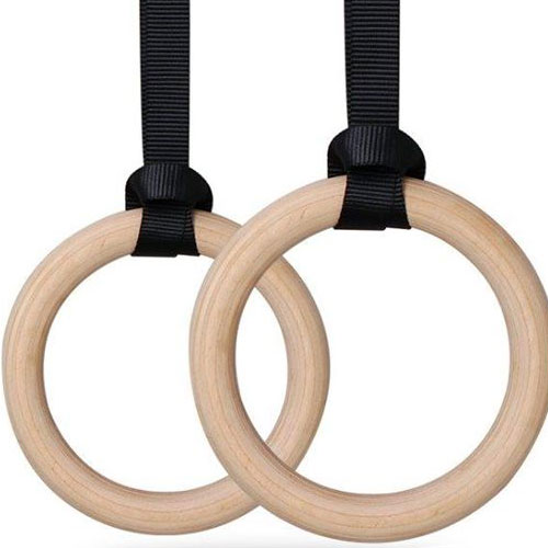 זוג חישוקי עץ לאימון זוג חישוקי עץ לאימון