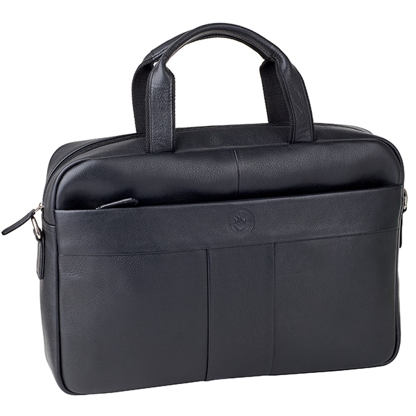 תיק עסקים מעור עם תא למחשב