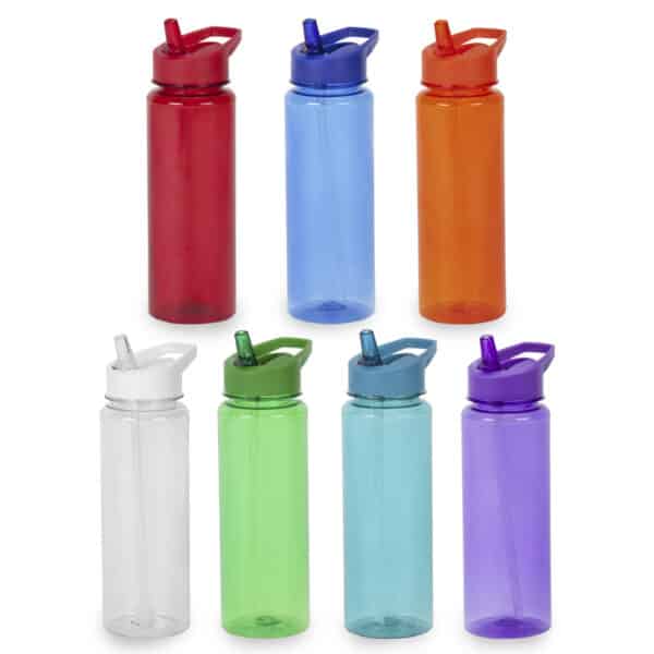 בקבוק ספורט ממותג פייה עם קש בקבוק ספורט ממותג פייה עם קש