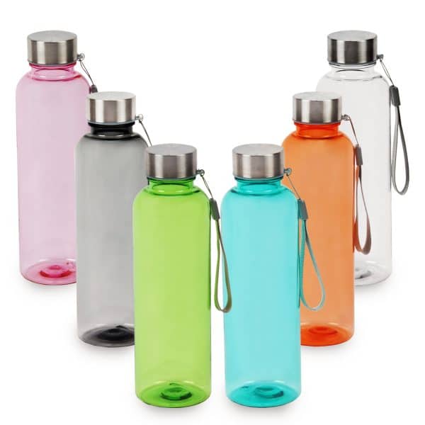 בקבוק שתייה עם לוגו