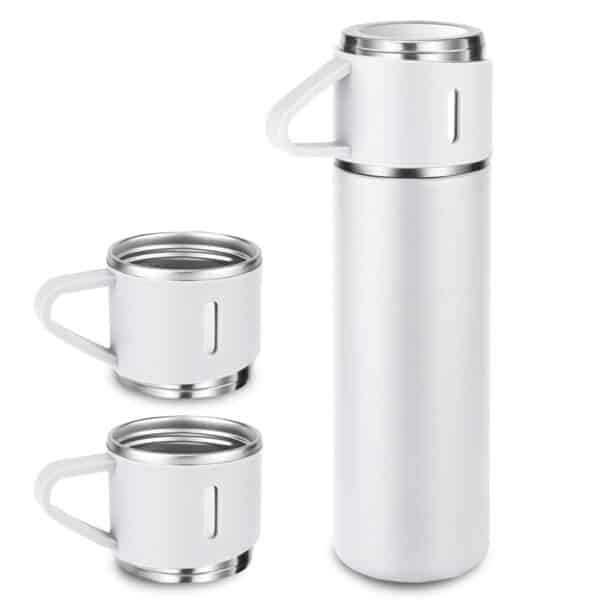 סט תרמוס 750 מ”ל ו-3 כוסות שתיה