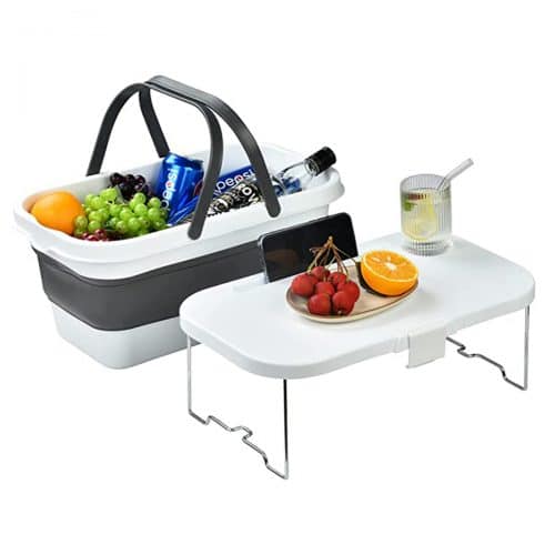סל פיקניק עם שולחן מתקפל סל פיקניק עם שולחן מתקפל