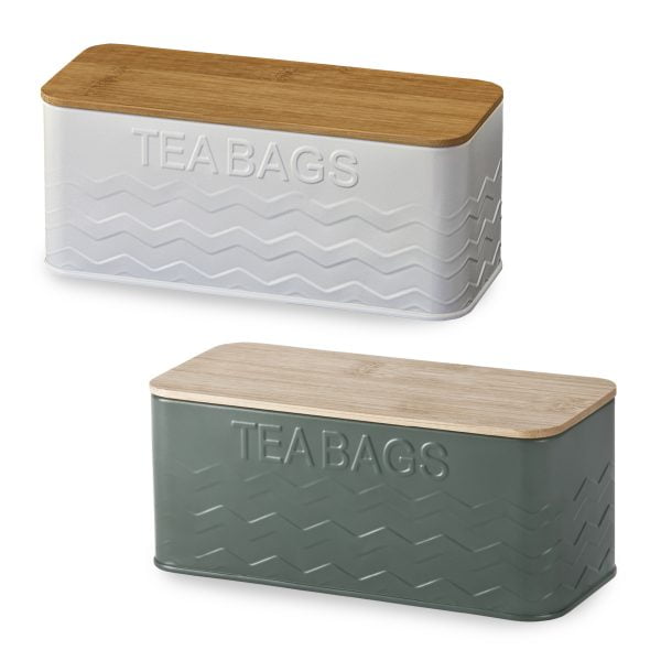 קופסת מתכת ועץ לתיונים