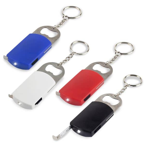 מחזיק מפתחות עם מטר נשלף