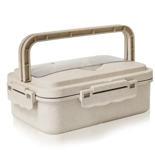 קופסת אוכל מעוצבת עשויה חיטה