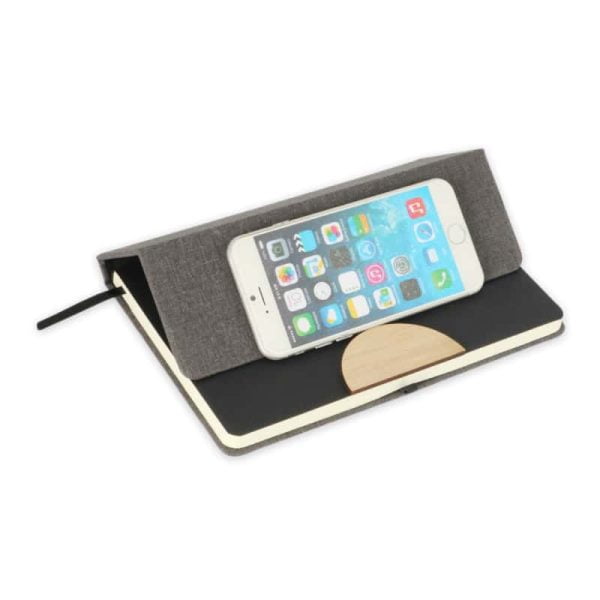 מחברת עם מעמד לטלפון מחברת עם מעמד לטלפון