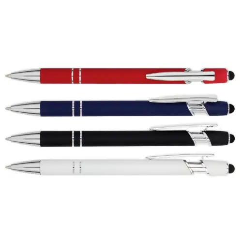 עט ג'ל עם כרית למסכים עט ג'ל עם כרית למסכים