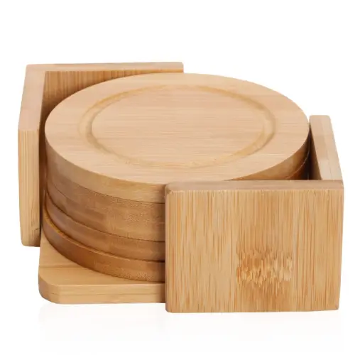 סט 5 תחתיות מעץ סט 5 תחתיות מעץ