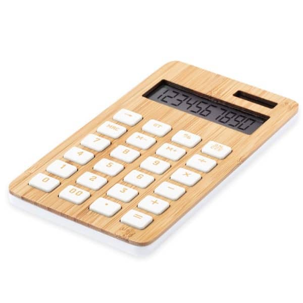 מחשבון שולחני עם הדפסת לוגו