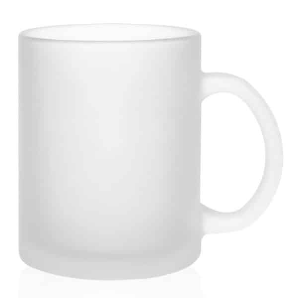 ספלים מודפסים | כוס זכוכית חלבי