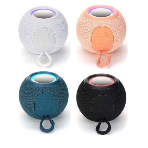 רמקול ממותג עם רצועה