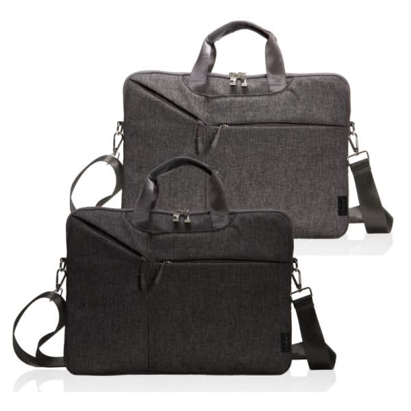 תיק צד למחשב נייד עם לוגו