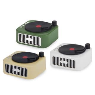 רמקול בעיצוב פטיפון רטרו רמקול בעיצוב פטיפון רטרו