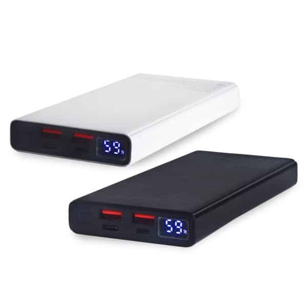 מטען גיבוי עם לוגו