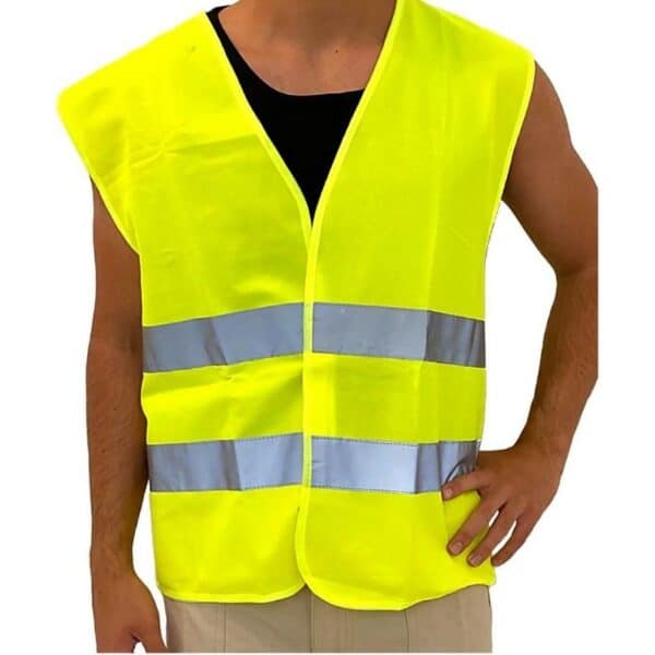 וסט זוהר צבע צהוב