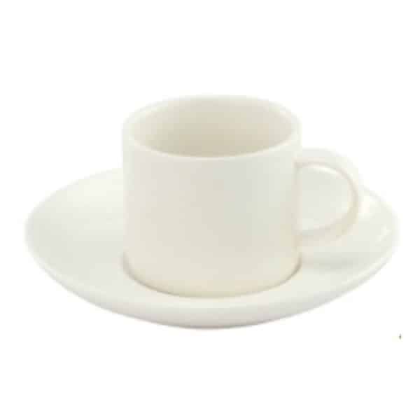 סט ספל אספרסו וצלוחית