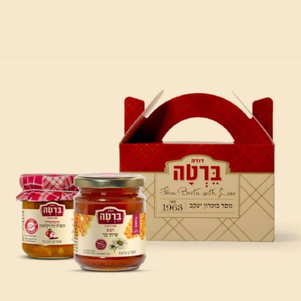 מארז דבש וקונפיטורה